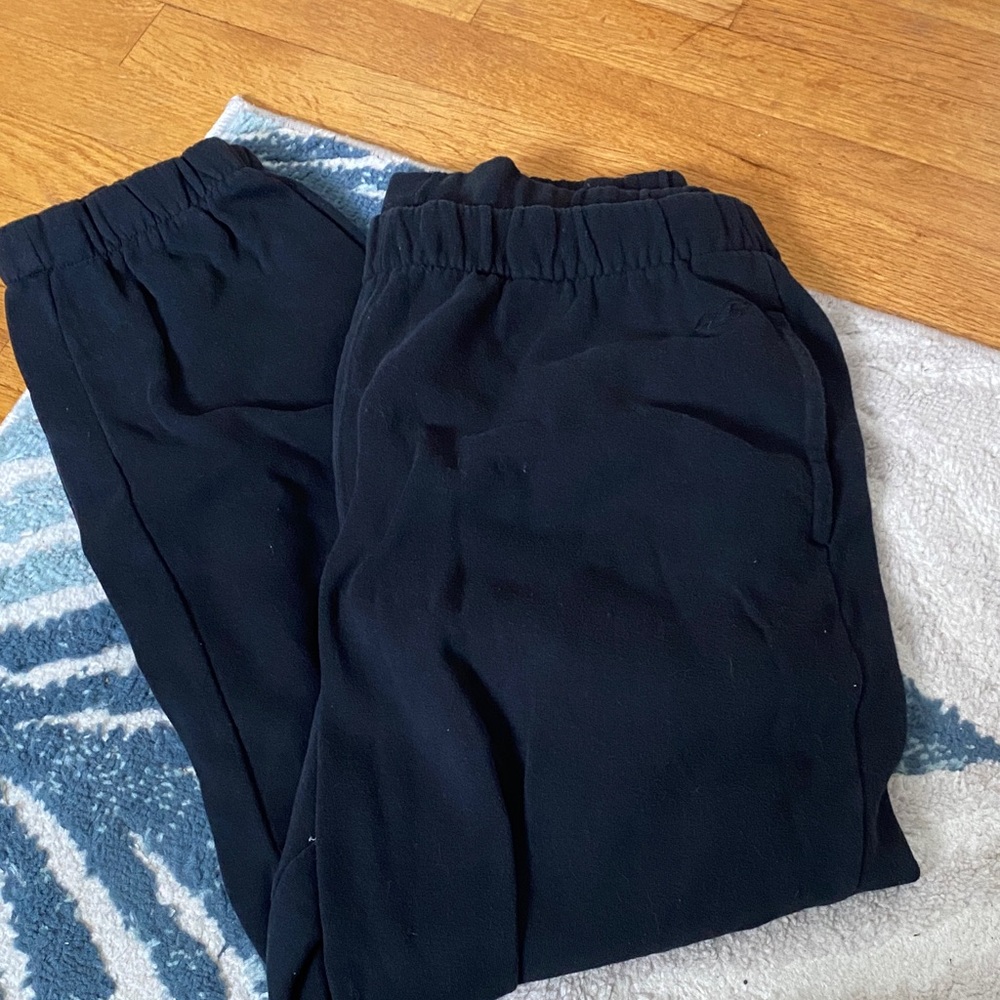 Hollister Adjustable-Rise Black Pants